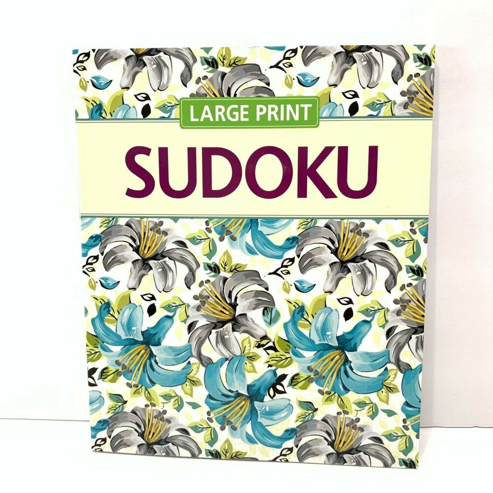 Elegant Large Print Sudoku by Arcturus New Great for All
